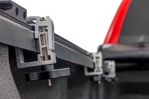 Ram 1500 Soft Roll Up Bed Cover - Rough Country - Sleek Low-Profile, Marine-Grade Vinyl - Matte Black - '19-'23